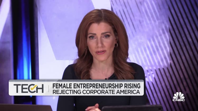 Female entrepreneurship is growing as the number of active women entrepreneurs increases