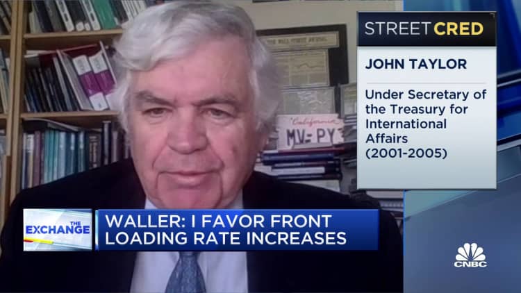 The Fed moved in the right direction but it's not enough to address inflation, says Stanford professor John Taylor