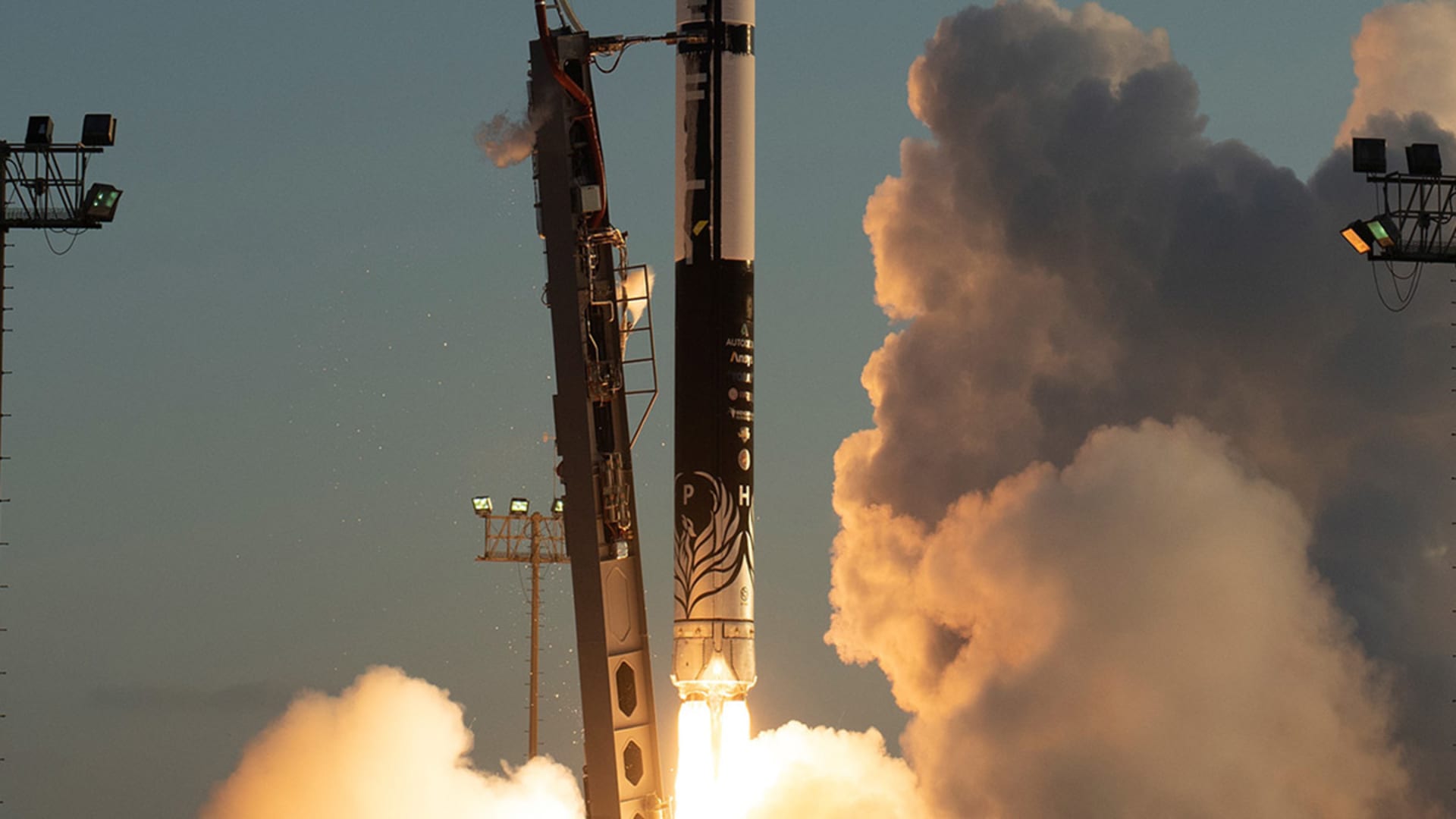 The company's inaugural Alpha rocket launches from Vandenberg Space Force Base in California on Sept. 2, 2021.
