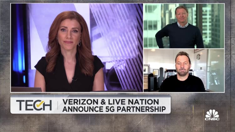 Verizon and Live Nation CEOs announce new 5G partnership