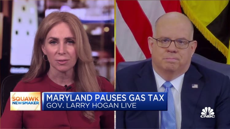Maryland becomes first state to pause gas tax amid rising fuel prices