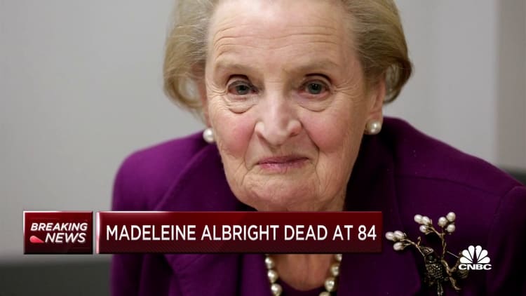 Former U.S. Secretary of State Madeleine Albright passes away at 84