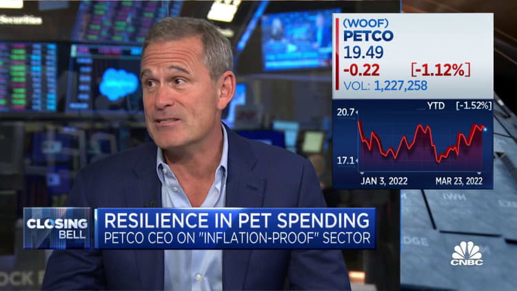 Petco CEO Ron Coughlin explains why pet industry remains 'inflation proof'