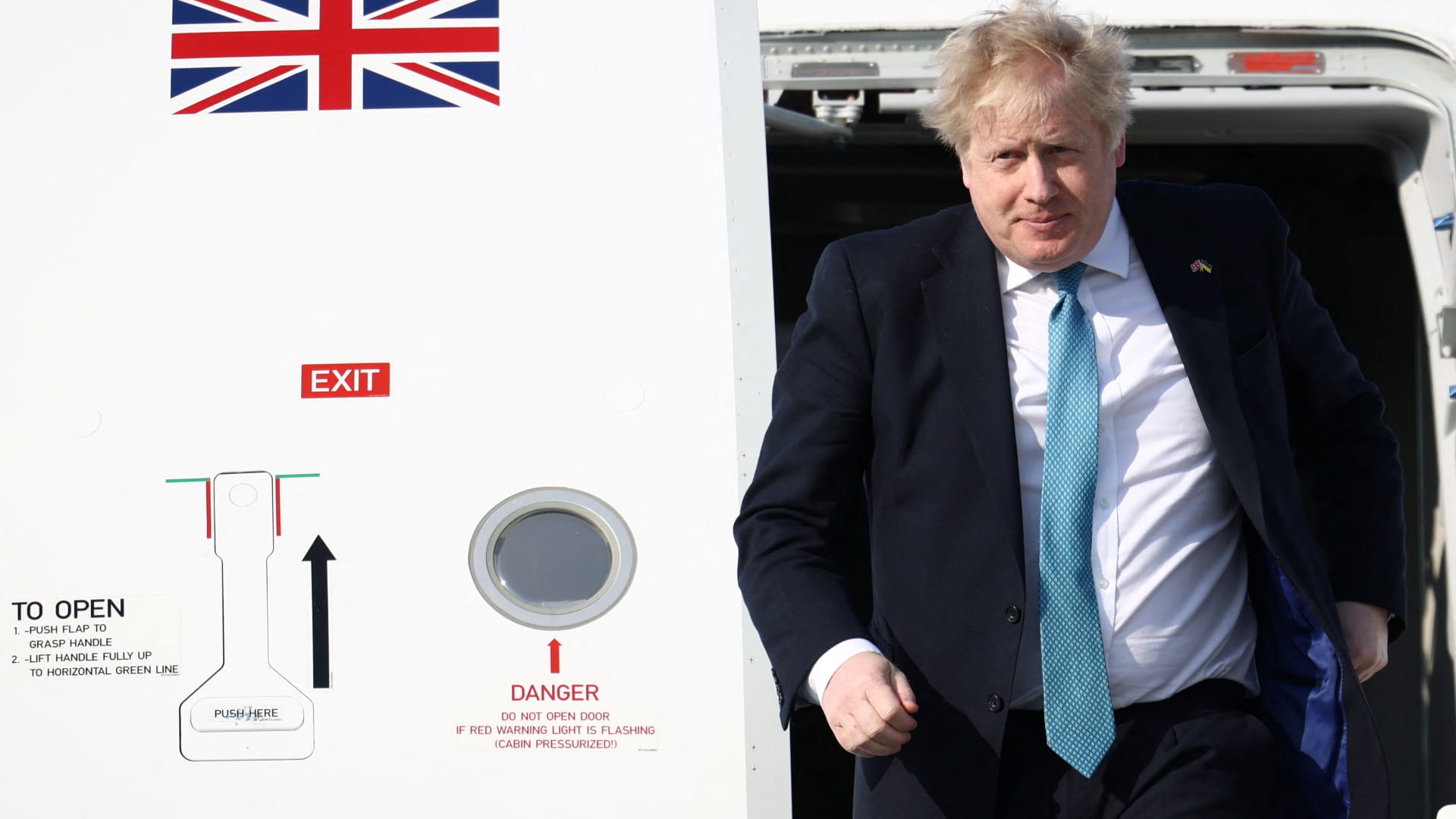 Boris Johnson says Putin has crossed red line ‘into barbarism’ as UK slaps on mo..