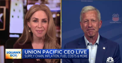 Union Pacific CEO: The U.S. economy feels strong despite some weak sectors