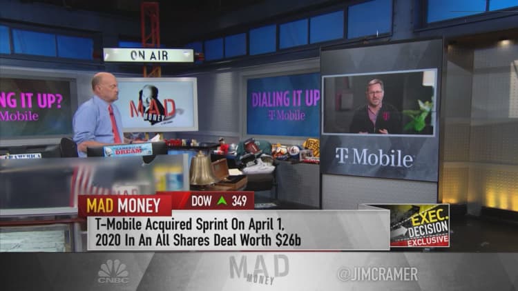 T-Mobile CEO gives update on Sprint integration