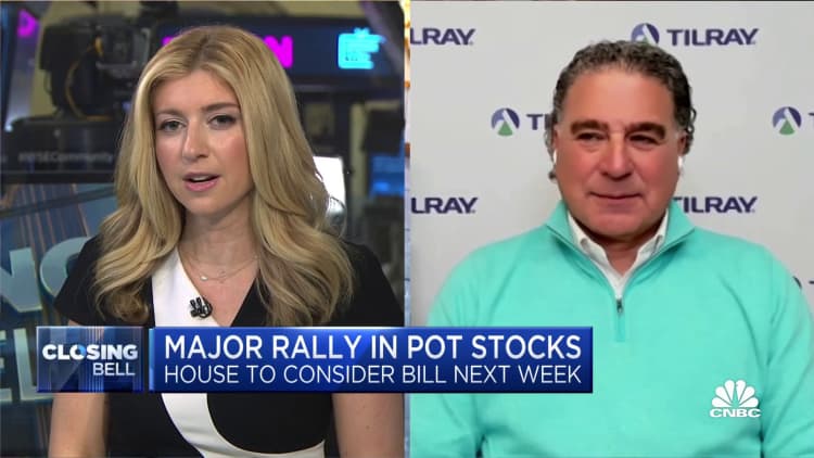 Lawmakers should listen to constituents who want legal marijuana, says Tilray CEO Irwin Simon