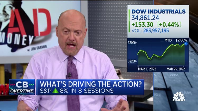 Jim Cramer says the bear market is over