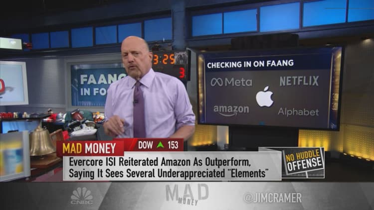 Jim Cramer says to buy these big tech stocks next time analysts say they're not investable