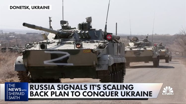 Russia signals it's scaling back plan to conquer Ukraine