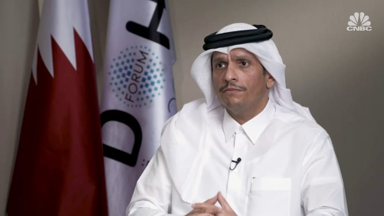Some countries will consider a 'parallel system' of pricing oil, Qatar's foreign minister says