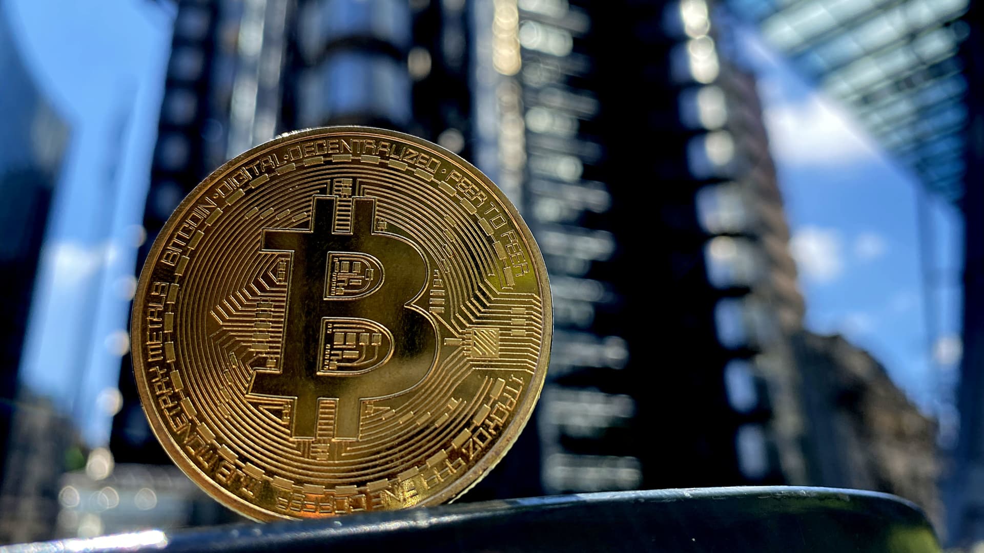 Bitcoin has climbed more than 10% this week, outperforming stocks