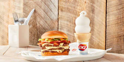 Dairy Queen launches Stackburger line as chain sees record sales in 2021
