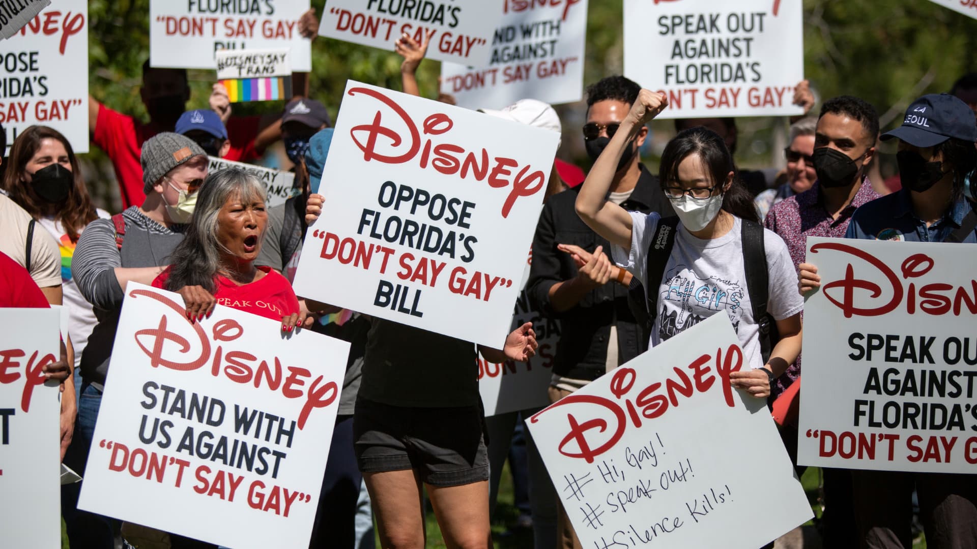 Disney vows to help repeal 'Don't Say Gay' law