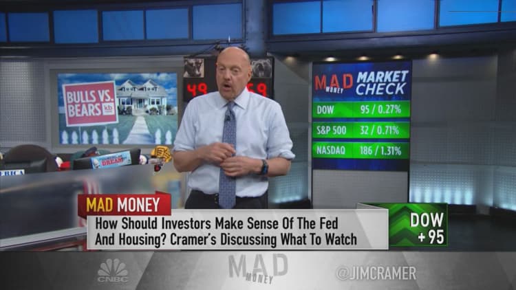 I'm not buying KB Home stock until KB Home does, says Jim Cramer