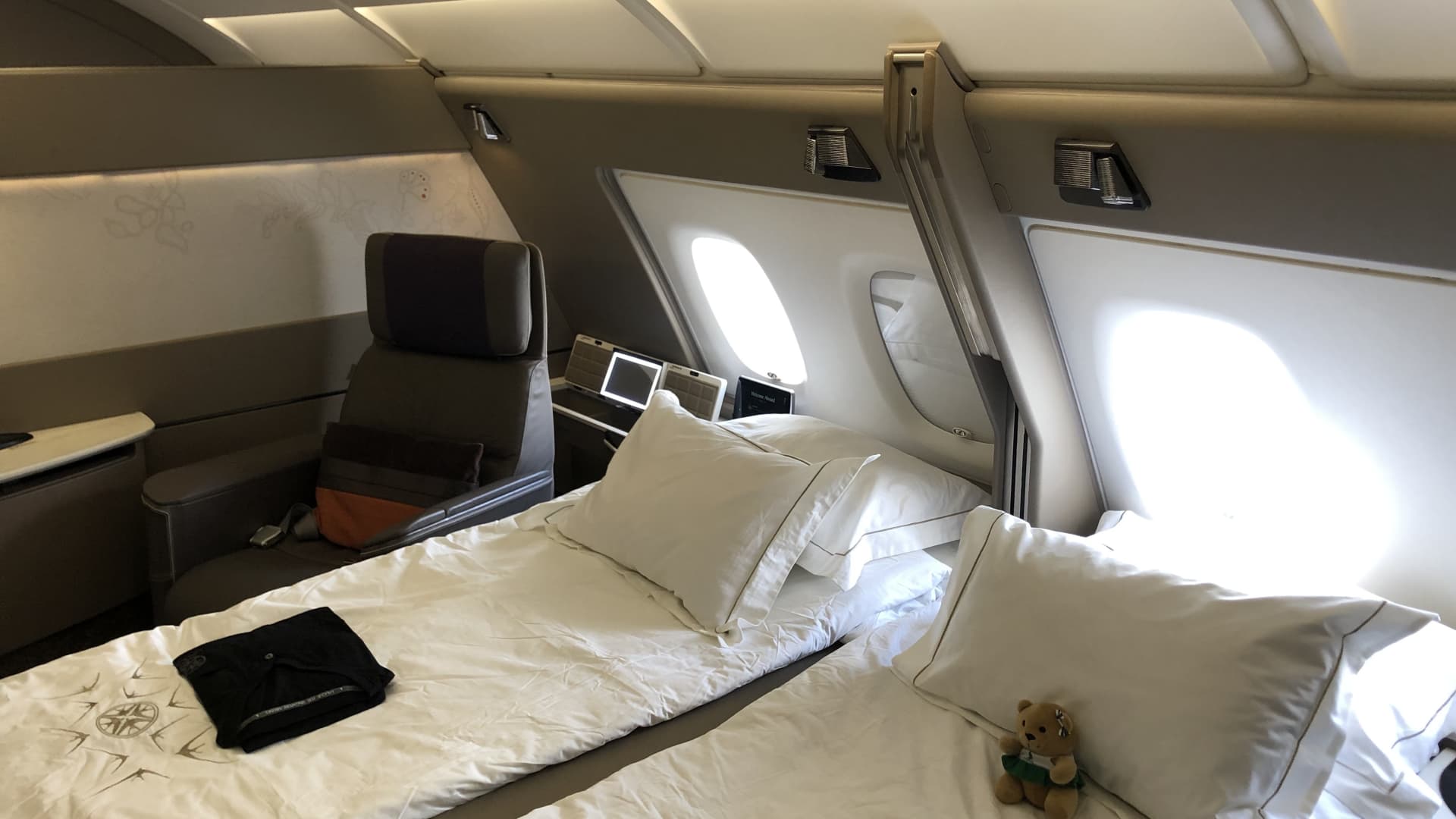 Singapore Airlines A380 first class suites