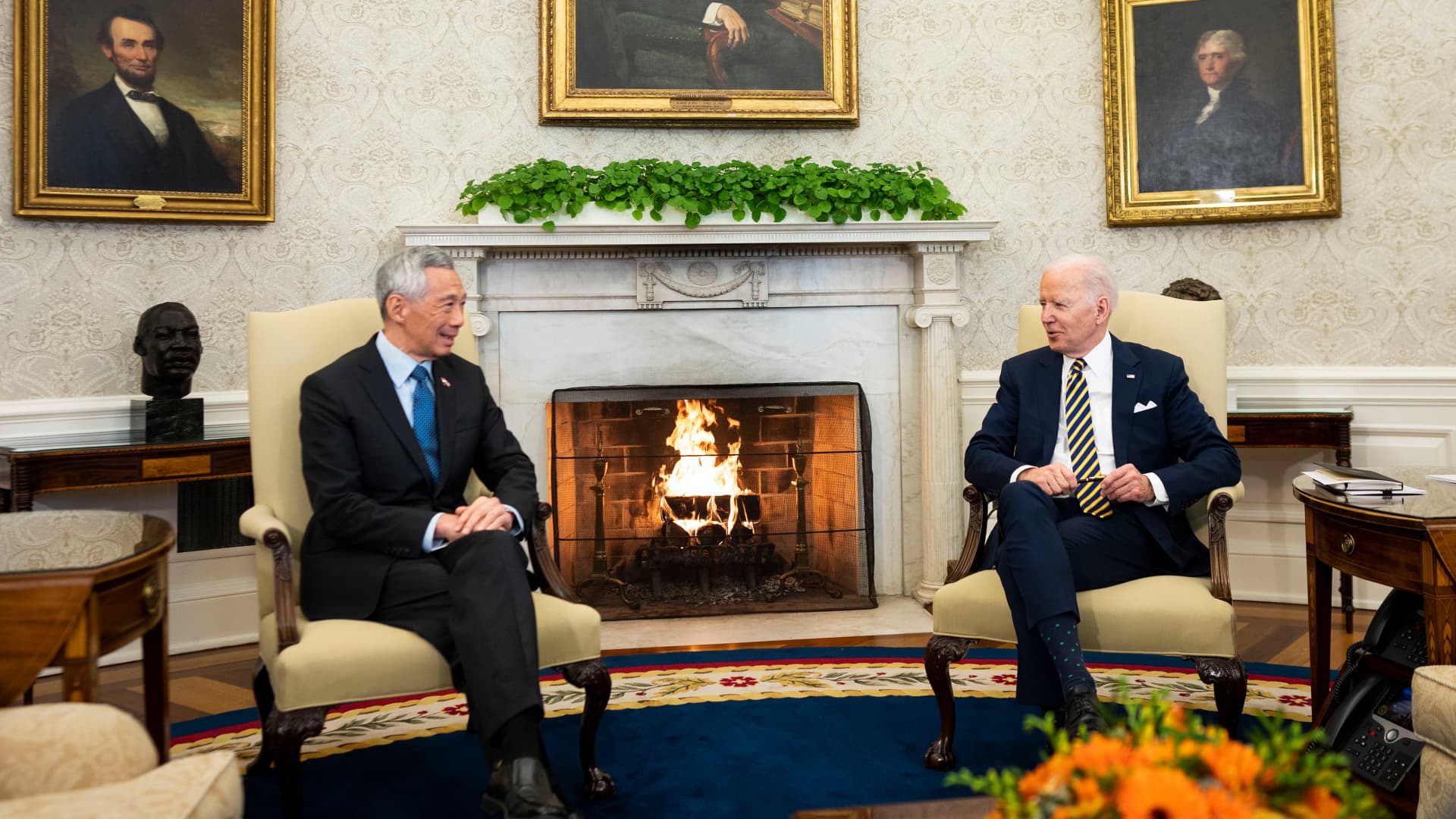 Full remarks of U.S. President Joe Biden and Singapore Prime Minister Lee Hsien ..