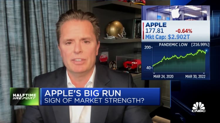 Apple is among the high quality names in the index, says NewEdge's Rob Sechan