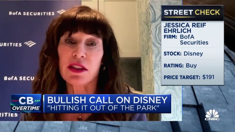 Disney is hitting it out of the park, says BofA analyst Jessica Reif Ehrlich