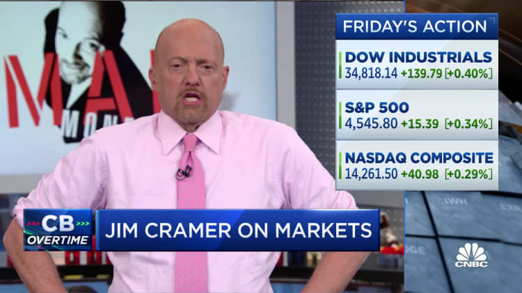 Jim Cramer discusses transportation, housing stocks