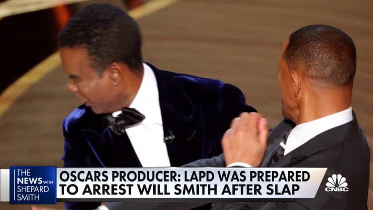 Another Will Smith 'slap' gets booed by Rangers fans amid Oscars controversy