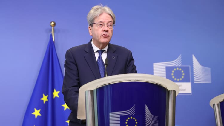Confident EU council will introduce gas cap in October, Paolo Gentiloni says
