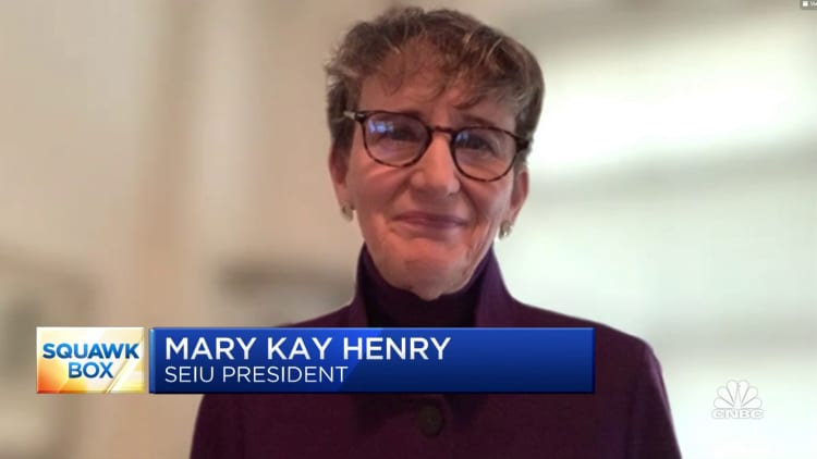Amazon warehouse unionization is a big deal, says labor union chief Mary Kay Henry