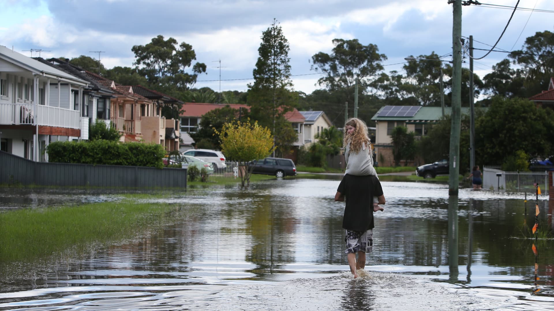 Heavy rains deluged Australia's east coast in early March, submerging entire towns.