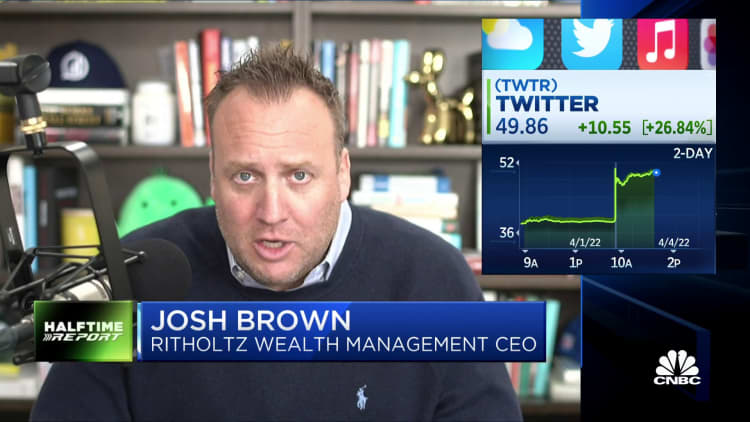 I think Elon Musk should get Twitter board seats immediately, says Josh Brown