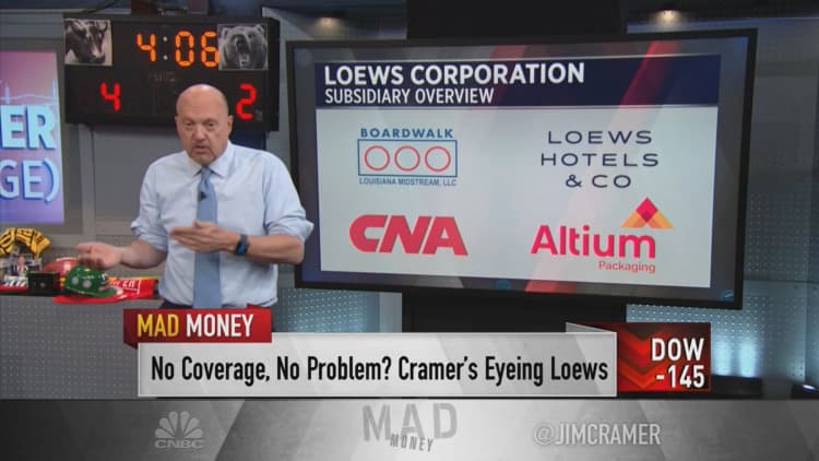 Loews Corporation is a 'hidden gem' in the rough, Jim Cramer says
