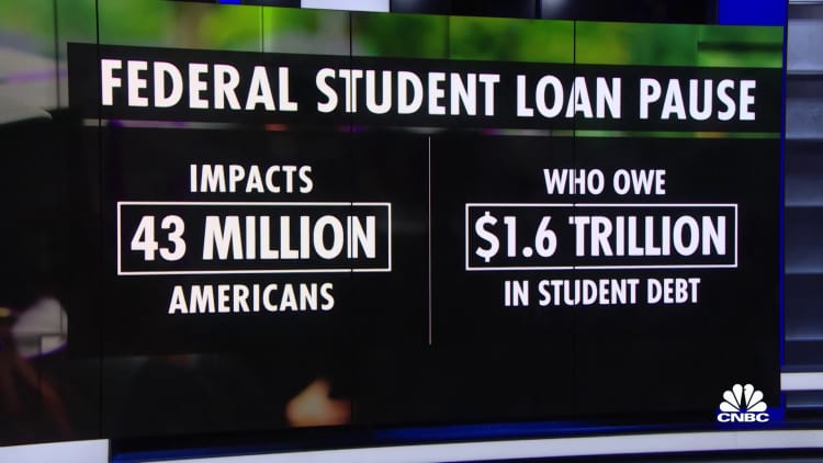 Student loan payment freeze extended through end of summer