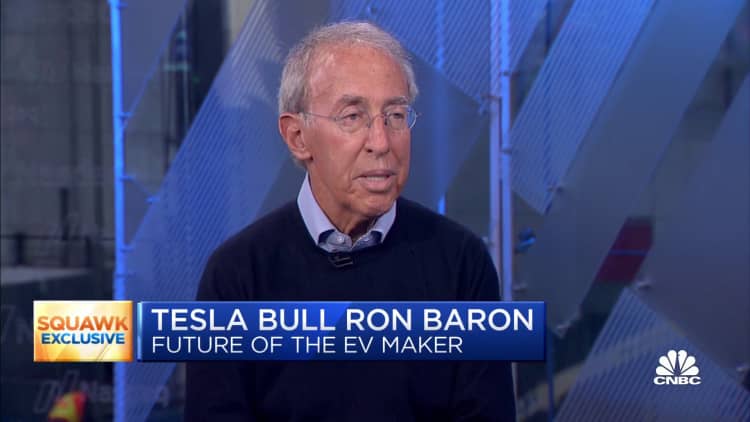 Ron Baron on investing in Tesla: We expect to make up to five times our money over the next decade
