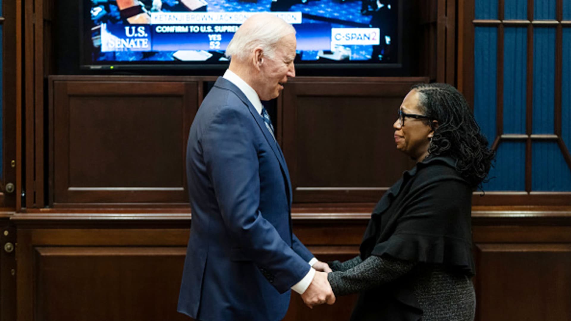 Senate confirms Ketanji Brown Jackson to Supreme Court, making her the first Bla..