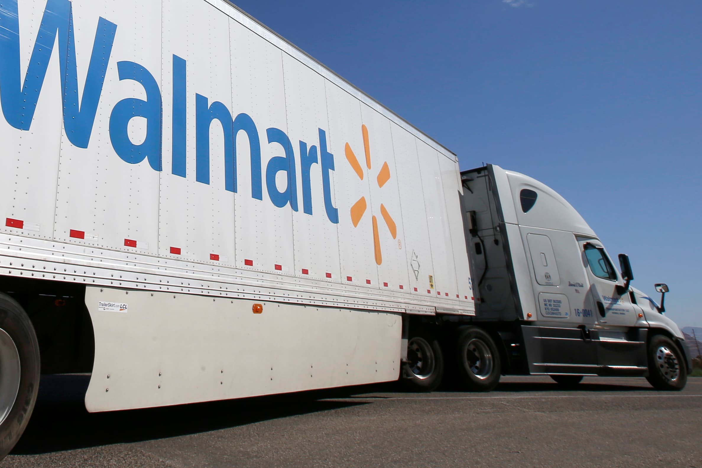Walmart says it is raising pay for truck drivers, starting training program