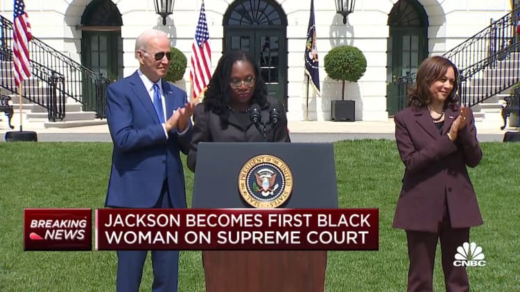 Ketanji Brown Jackson becomes the first Black woman on Supreme Court