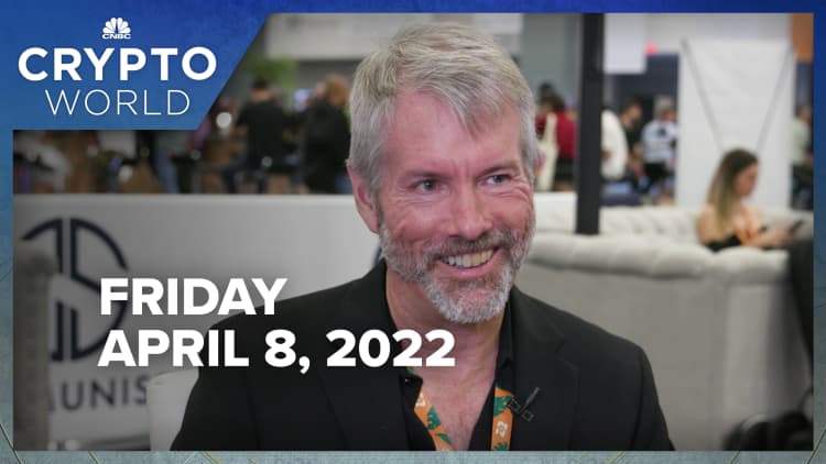 Michael Saylor on buying bitcoin forever, Biden's crypto order and more: CNBC Crypto World