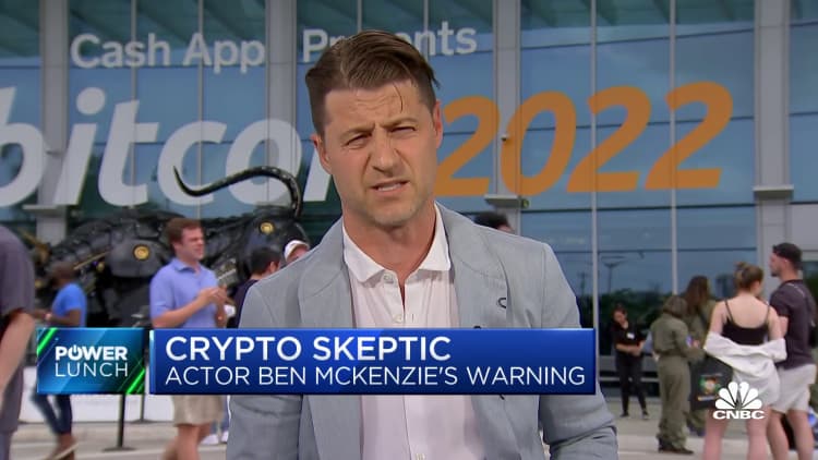 I'm somewhat skeptical of cryptocurrency, says actor and crypto critic Ben McKenzie