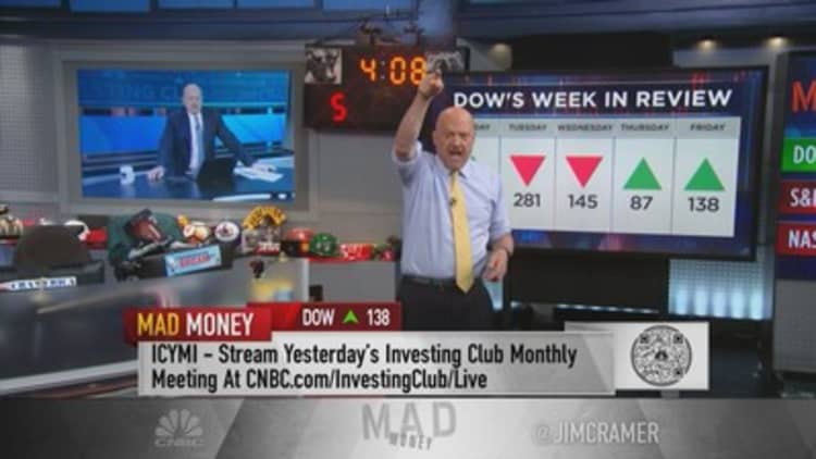 Cramer's game plan for the trading week of April 11