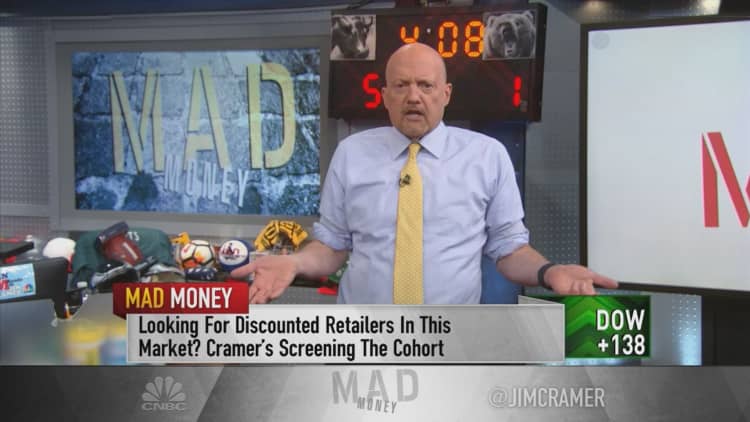 Keep an eye on these 9 beaten-down retail stocks, Jim Cramer says