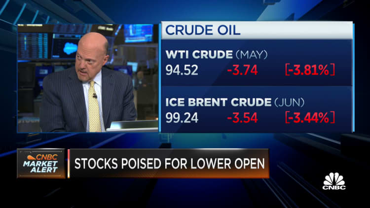 Investors should buy crude, energy stocks, says Jim Cramer