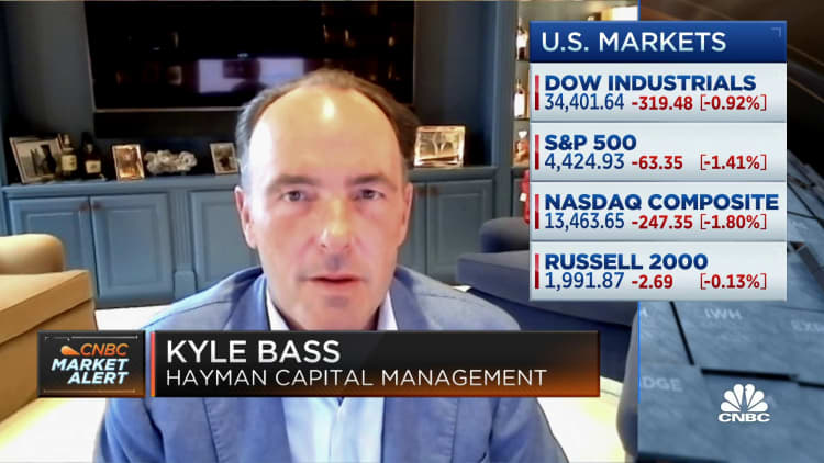 Expect shallow recession in the short-term, says Hayman Capital's Kyle Bass