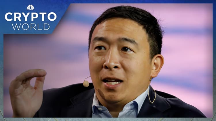 Andrew Yang explains how cryptocurrencies and a universal basic income could intersect