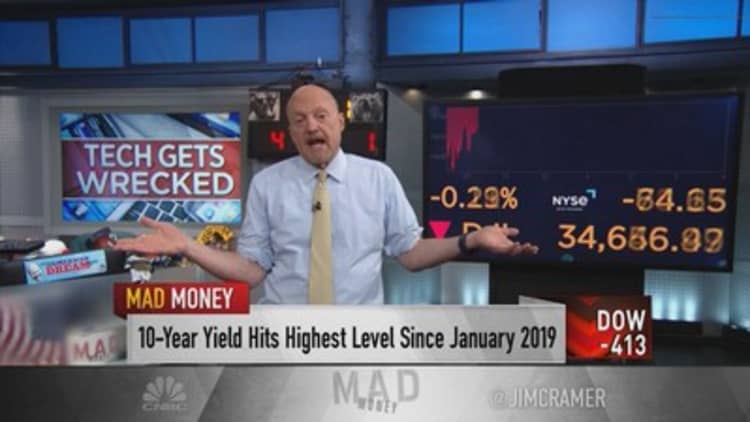 Jim Cramer explains why Big Tech stocks aren't currently investable