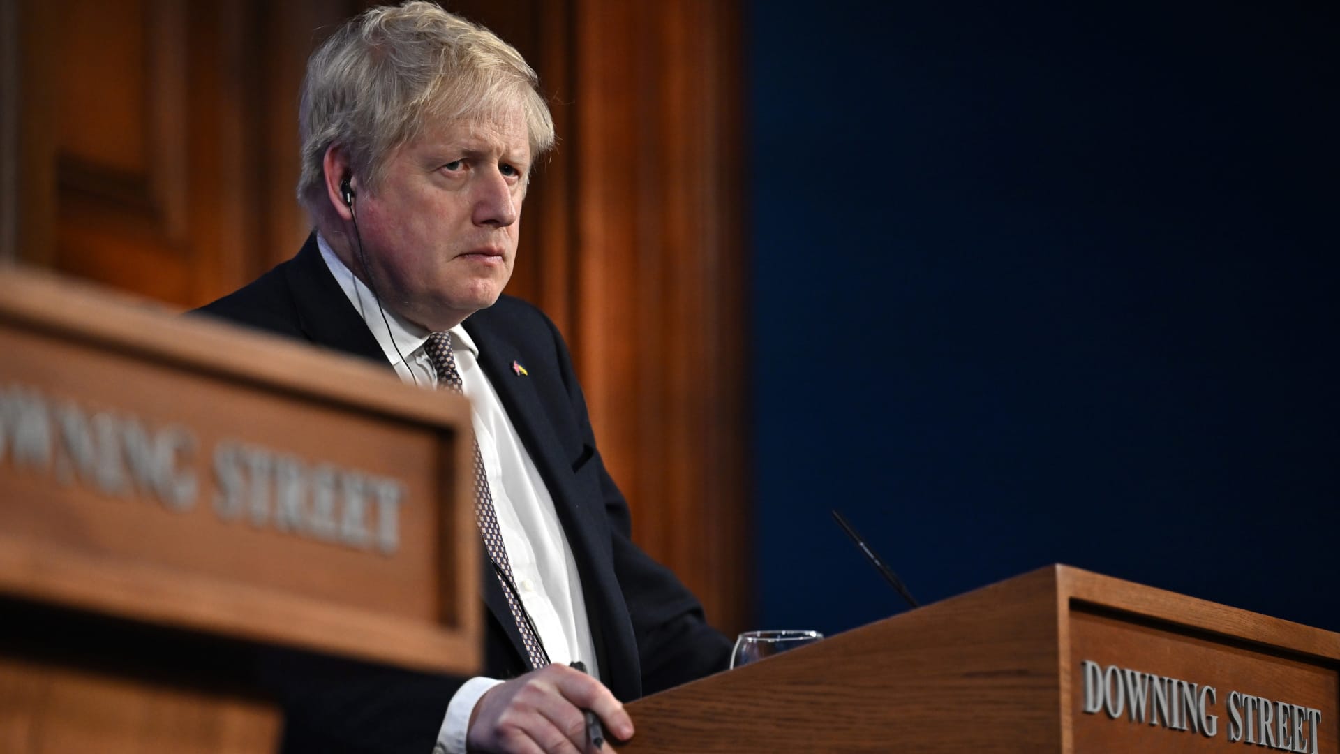 UK High Minister Boris Johnson to stand vote of self assurance on Monday