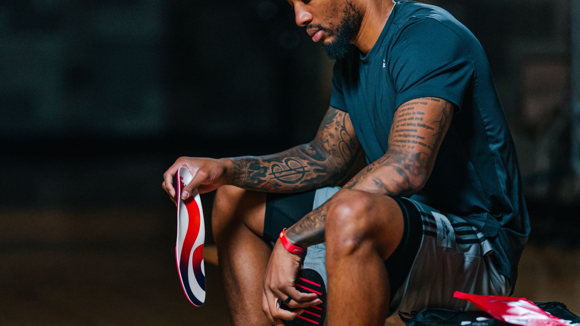 Damian Lillard's new investment in Move, a footwear insoles brand he co-founded.