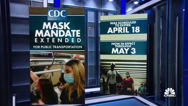 CDC extends mask mandate for public transit