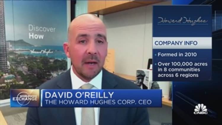 Howard Hughes CEO David O'Reilly on mortgage increases, sustainability in housing, and U.S. migration trends
