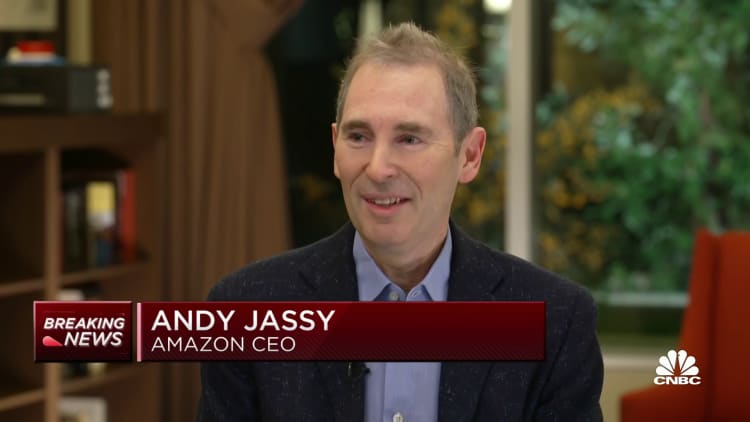 Watch CNBC's afloat  interrogation  with Amazon CEO Andy Jassy connected  archetypal  yearly  missive  to shareholders
