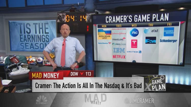 Jim Cramer's game plan for the trading week of April 18