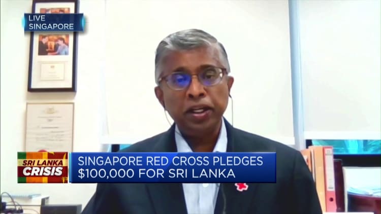 Sri Lanka's medical situation is 'quite dire,' says Singapore Red Cross